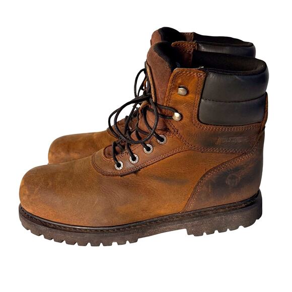 Wolverine Iron Ridge Steel Toe Work Boots Mens 11.5 Brown ASTM F2413-18 M/I/C EH - Picture 5 of 8